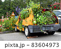 廃車と植物 83604973