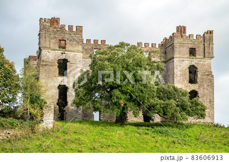 The remains of Raphoe castle in County Donegal - Ireland The remains of Raphoe castle in County Donegal - Ireland 83606913