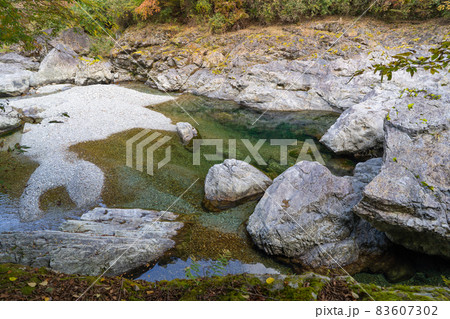 みたらい遊歩道と天ノ川（みたらい渓谷） 83607302