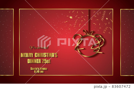 2022 Merry Christmas background for your seasonal invitations, festival posters, greetings cards. 2022 Merry Christmas background for your seasonal invitations, festival posters, greetings cards. 83607472