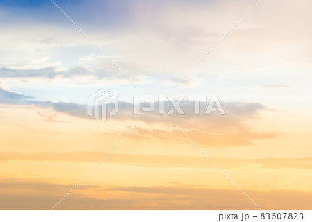Sunset sky and clouds 83607823