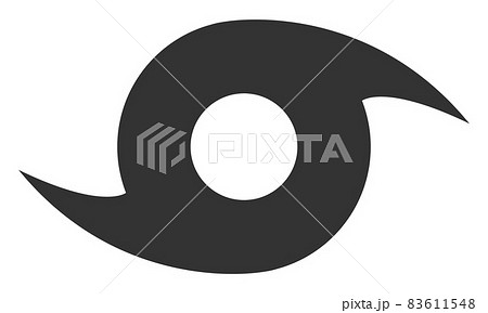 Storm Whirlpool - Raster Icon Illustration 83611548