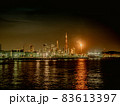 横浜市磯子の工場夜景3 83613397