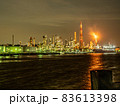 横浜市磯子の工場夜景4 83613398