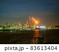 横浜市磯子の工場夜景8 83613404