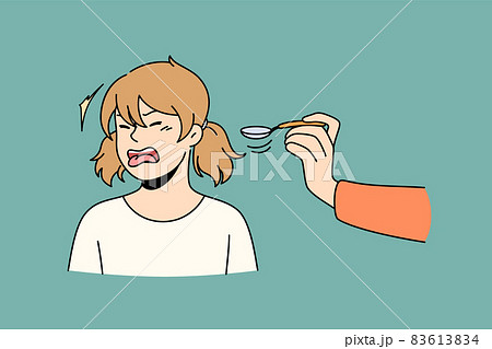 Problems with appetite children concept.  83613834