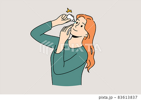 Healthcare and eyes hygiene concept 83613837