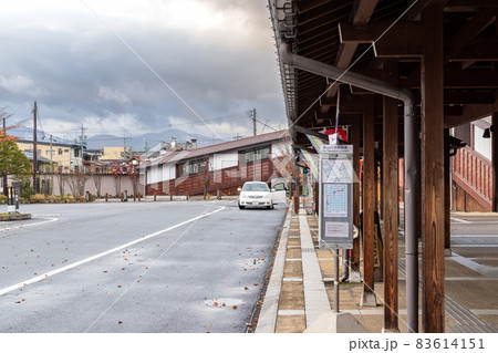 《岐阜県》飛騨古川駅 タクシー乗り場 《岐阜県》飛騨古川駅 タクシー乗り場 83614151