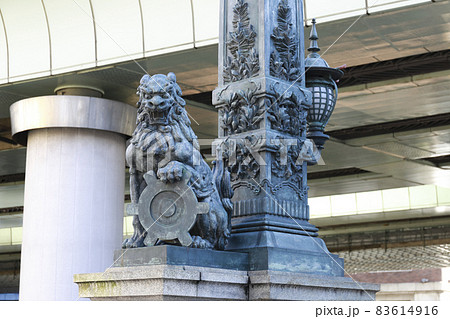 東京 日本橋の獅子像 東京 日本橋の獅子像 83614916