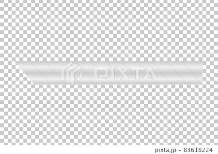 Illustration of a replacement blade for a utility knife 83618224