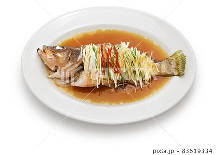 キジハタの中華蒸し 83619334