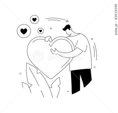 Self-concept abstract concept vector illustration. 83619396