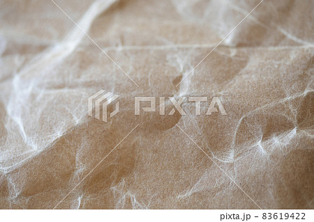 蝋引き紙のクラフト背景素材 83619422