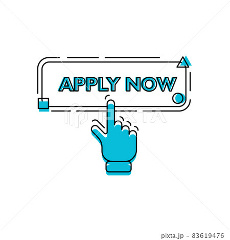 Account login line icon. New user register Account login line icon. New user register 83619476