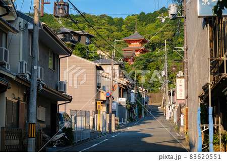 京都市 清水寺参道 茶わん坂 83620551