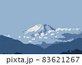 富士山のイラスト 83621267