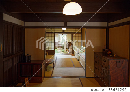 奈良 ならまち格子の家 屋内 奈良町 奈良 ならまち格子の家 屋内 奈良町 83621292