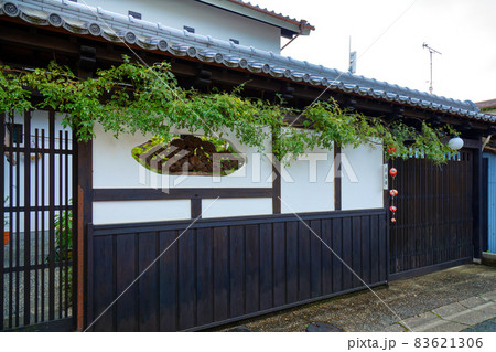 奈良 元興寺町の町並み ならまち 奈良町 奈良 元興寺町の町並み ならまち 奈良町 83621306