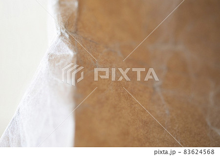 蝋引き紙のクラフト背景素材 蝋引き紙のクラフト背景素材 83624568