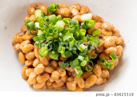 納豆(薬味は青ねぎ)。 納豆(薬味は青ねぎ)。 83625519