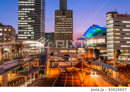 《埼玉県》さいたま新都心・都市夜景 《埼玉県》さいたま新都心・都市夜景 83626607