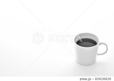 コーヒー 珈琲 コーヒーブレイク コーヒーイメージ モノクローム色調 コーヒー 珈琲 コーヒーブレイク コーヒーイメージ モノクローム色調 83626626