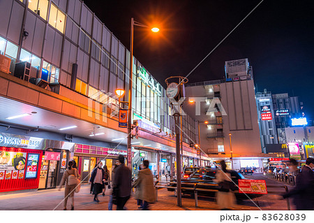 《埼玉県》大宮駅前・都市夜景 83628039