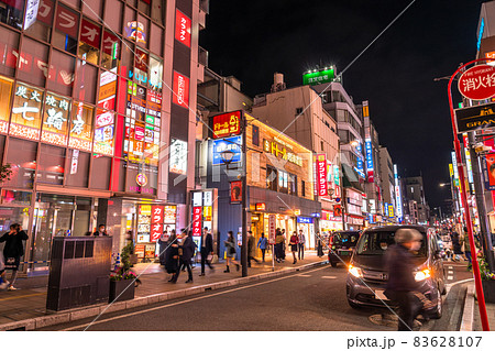 《埼玉県》大宮駅前・都市夜景 83628107