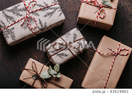 Minimalistic Christmas presents 83629861