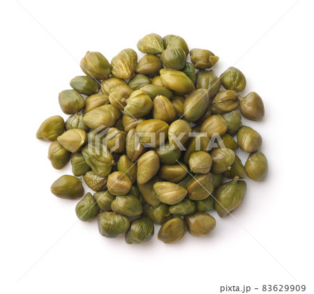 Top view of of pickled capers Top view of of pickled capers 83629909