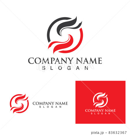 S logo and symbol vector eps10 83632367