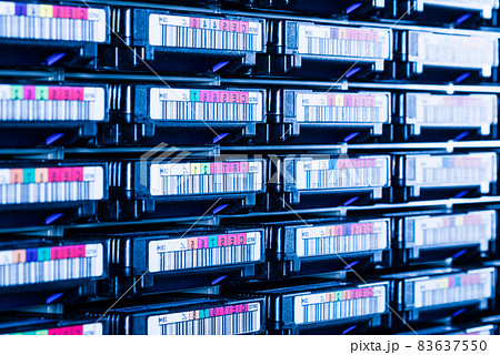 data cloud hardware with hard drives 83637550
