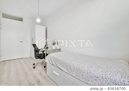 A cozy and spacious office room in a luxury design A cozy and spacious office room in a luxury design 83638700
