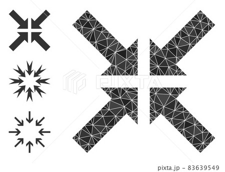 Vector Lowpoly Pressure Arrows Icon and Similar Icons Vector Lowpoly Pressure Arrows Icon and Similar Icons 83639549