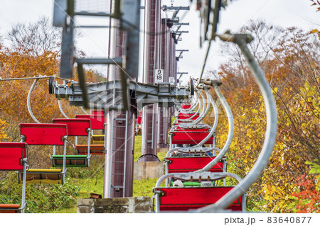 秋の谷川岳　天神峠リフト【群馬県・利根郡・みなかみ町】 83640877
