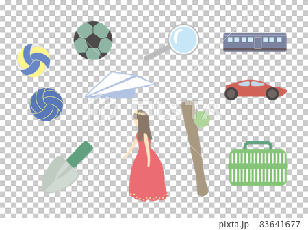 Various play equipment sets 83641677