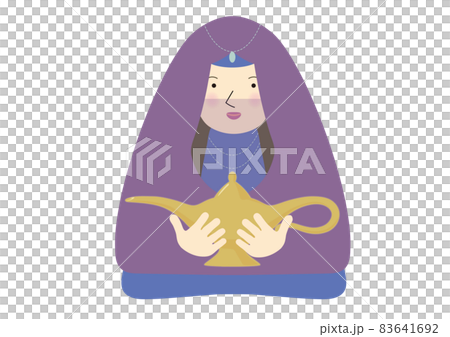拿著神燈的蒙面女人 拿著神燈的蒙面女人 83641692