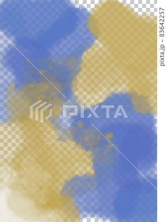 藍色和赭石兩種顏色的日式抽象背景 83642257