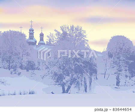 Winter lake 83644654