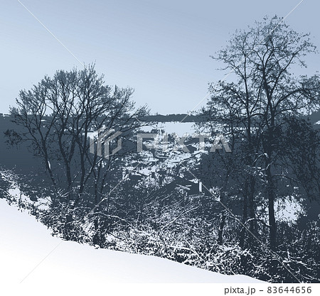 Winter landscape 83644656