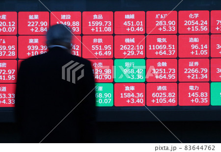 <東京都>株価ボード <東京都>株価ボード 83644762