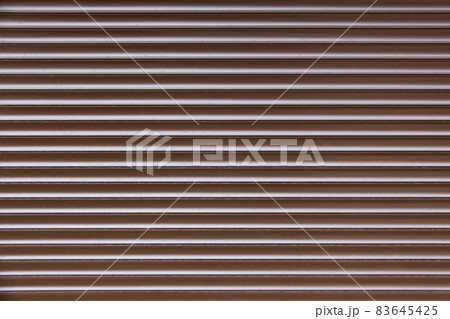 Abstract metal background with brown horizontal lines 83645425