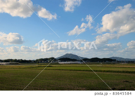 糸島 田園と可也山のある風景 糸島 田園と可也山のある風景 83645584