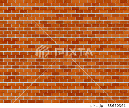 brick wall illustration background - vector 83650361