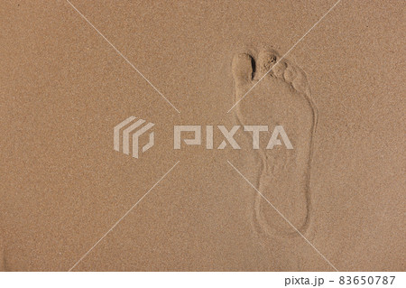 Summer tropical beach with mark 83650787