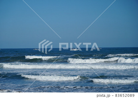 茨城県の海、鹿嶋市下津 晩秋の風景 茨城県の海、鹿嶋市下津 晩秋の風景 83652089