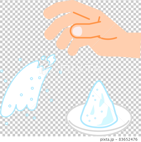 撒鹽和鹽的手 撒鹽和鹽的手 83652476