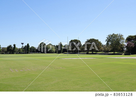 埼玉県熊谷市の熊谷スポーツ文化公園ラグビーグラウンドの風景 83653128