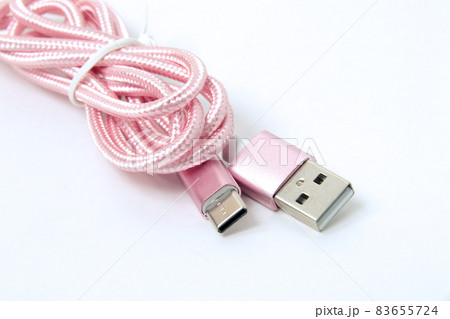 ケーブル, USBケーブル, USB, OA機器, デジタル, パソコン, ビジネス, 接続、情報 ケーブル, USBケーブル, USB, OA機器, デジタル, パソコン, ビジネス, 接続、情報 83655724