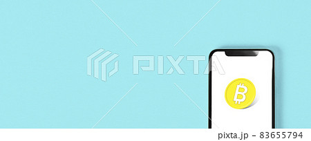 ビットコイン取引とスマートフォン ビットコイン取引とスマートフォン 83655794